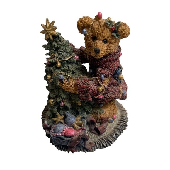 Vintage 1994 Boyd’s Bears Elliott And The Tree Collectable Figurine - Picture 1 of 4